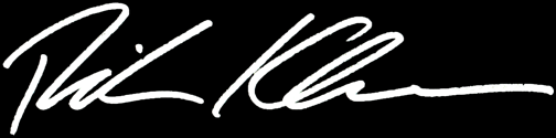 Rick Klu Artist Signature Logo